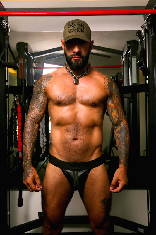 Bearback Jock Stripe Kaki